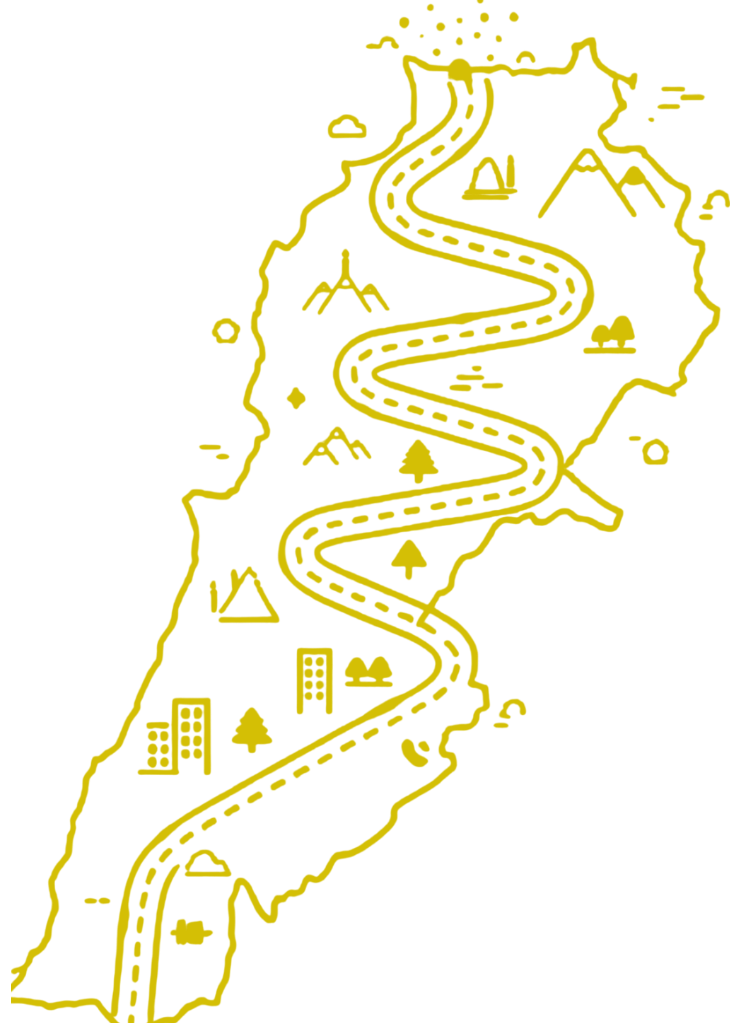 Lebanon Delivery Coverage Map
